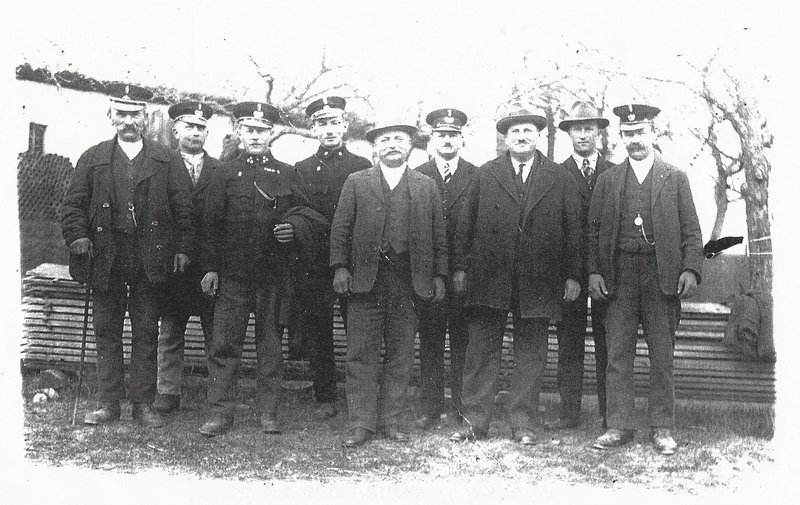 Gründungsmitglieder der FF Berg (1927)